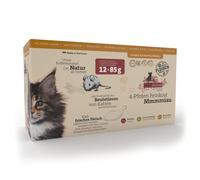 CATZ finefood Kitten Multipack I Nourriture Humide pour Chats - Nourriture Fine pour Jeunes Chats - sans céréales ni Sucre - Haute teneur en Viande (12 sachets de 85 g)