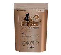 catz finefood N° 9 Wild Nourriture Fine pour Chat Humide, raffinée avec Pommes de Terre et canneberges, 16 sachets de 85 g