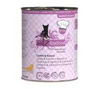 catz finefood Ragout N° 611 - Nourriture Humide pour Chat - Agneau & Chameau - Nourriture Fine pour Chats en Sauce sans céréales ni Sucre à Haute teneur en Viande - Boîte de 6 x 380 g