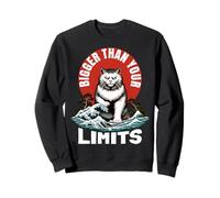 Catzilla. Plus grand que vos limites. Sweatshirt