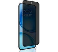 Cauc-1 Pièce Verre Trempé Anti Espion Pour Vivo X200 Fe Protection D'écran, Dureté 9h/Sans Bulles/Anti-Peeping/Anti-Spy, Protège Écran Pour Vivo X200 Fe - Privacy Vitre Trempé
