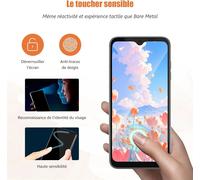 Cauc-2 Pièces Verre Trempé Pour Fairphone 4 5g Vitre Protection, Bord Incurvé 2,5d Film Anti-Salissures Trempé Compatible Avec Fairphone 4, Sans Bulles Anti Rayures Protection Écran