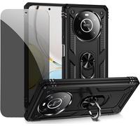 Cauc-Coque Pour Honor Magic4 Lite 5g/Honor X9 5g Noir Étui De Protecteur D'écran De Confidentialité Anti-Espion
