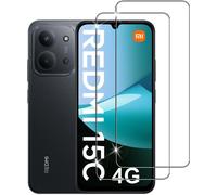 Cauc-Pour Xiaomi Redmi 15c 5g/4g/ Poco C85 Verre Trempé, 2 Pièces 9h Dureté Hd Protecteurs D'écran, Anti-Rayures Sans Bulles Film Vitre Trempé Protection Écran