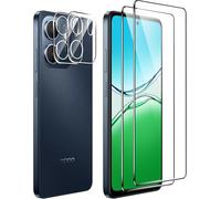 CAUC-Protecteur d'écran pour Oppo A5x 4G/5G Verre Trempé,¿2+2¿ Protection de l'appareil Photo et Film de Protection du Verre,Dureté 9H, Anti-Rayures