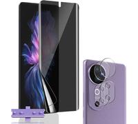 Cauc-Protection D'écran Anti-Espion Pour Vivo V40 5g, 1 Pièces Film Tpu Flexible Privacy Protection Écran En 2 Pièces Protecteur D'objectif De Caméra, Anti-Rayures, Anti-Spy Protecteur