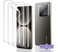 CAUC-Protection D'écran pour Realme GT 7 Pro/Realme GT7 Pro, 3 Pièces TPU Film Hydrogel Transparent HD Souple en TPU Film et 2 Pièces Protecteur D'objectif Caméra, Protection Écran Flexible