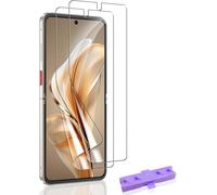 Cauc-Protection Écran Pour Nubia Flip 5g Et Verre Trempé Caméra Protecteur [2+2 Pièces], Sans Bulles Hd Transparent Doux Tpu Film Protection Pour Nubia Flip 5g Protection Écran