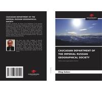 Caucasian Department Of The Imperial Russian Geographical Society