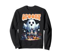 Cauchemar Effrayant Fantôme Mignon Maison Hantée Sweatshirt