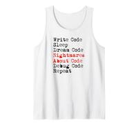 Cauchemars À propos du débogage du code Meme Débardeur