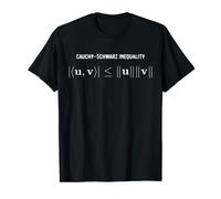 Cauchy-Schwarz Théorème mathématique inégalité T-Shirt