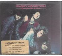 CAUGHT ON A LINE CD UK PARLOPHONE 1990 4 TRACK 7" VERSION B/W FULL LENGTH VERSION, HURT THIS WAY ACOUSTIC AND I'M DOIN FINE (SURCD51) PROTER'S STICKER ON FRONT OF CASE