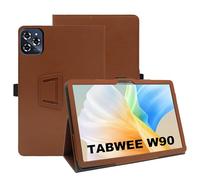 CAUHENYEE Coque pour TABWEE W90/T90 Tablet 11 Zoll, Support Vertical, Anti-Chute, Résistant Aux Chocs - Brun