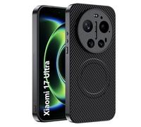 CAUHENYEE Coque pour Xiaomi 17 Ultra 5G avec Aimant Intégré, Protection Anti-Choc et Anti-Rayure, Design Antidérapant - Housse Magnétique pour Leica LeitzPhone - Noir