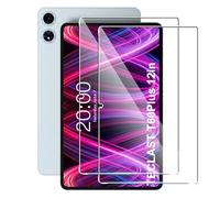 CAUHENYEE Film de Protection pour DOOGEE U12/TECLAST T60 Plus/T60 AI/DOOGEE T36/Odea A12 Verre Trempé, Pack de 2 Films de Protection en Verre HD Clear Screen Protector, Anti-Rayures
