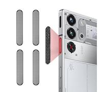 CAUHENYEE Grille anti-poussière en alliage d'aluminium pour haut-parleurs et grilles de refroidissement RedMagic 11 Pro / 11 Pro+ - Noir