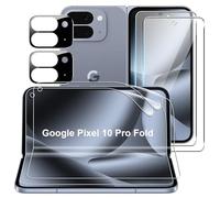CAUHENYEE Verre Trempé pour Google Pixel 10 Pro Fold, [2+2+2] Protecteur d'écran externe + Protecteur d'écran interne en TPU souple + Caméra Protection, Film de Protection, Anti-rayures