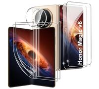 CAUHENYEE Verre trempé pour Honor Magic V6, [2+2+2] Protection Écran Externe + Film TPU Interne + Protection Caméra, HD 9H Anti-Rayures, Protection Complète
