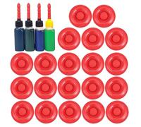 Caulk Saver Lids, Caulk Tube Tip Sealing Covers, Dustproof Sealant Protectors, Finishing Tool Glass Glue Latex, Ideal for Construction Site, Tile Filling, Plumbing Installation