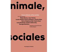 Cause animale, luttes sociales - Georges Butaud - Passager Clandestin - broché - Essai