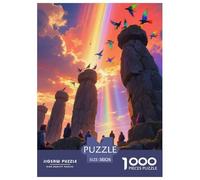 Causeway du géant 1000 Pièces Puzzle bâtiment pour Adultes Enfants, Parfait pour Les Amateurs De Puzzles, Cadeau, Jouet pour Enfant, Jeux Éducatif, Qualité Premium 38x26cm/1000pcs