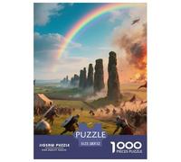 Causeway du géant 1000 Pièces Puzzles bâtiment pour Adultes, Parfait pour Les Amateurs De Puzzles, Cadeau, Stimulant, Jeux Éducatif, Qualité Premium 52x38cm/1000pcs