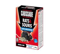 CAUSSADE Anti-Rats & Souris - 10 Blocs Appâts - 300g