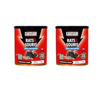 CAUSSADE Anti-Rats & Souris - 20 Sachets Pâtes - 300g