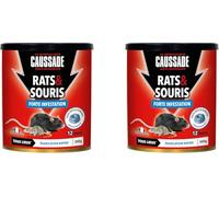 CAUSSADE Anti-Rats & Souris - 24 Blocs Flocoumafen - 600g