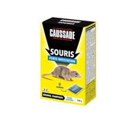 CAUSSADE Anti-Souris - Forte Infestation - Lieux secs - 5 Sachets céréales - Prêt à l'emploi - Une Ingestion Suffit - Fabriqué en France - 100g - CASAE4N