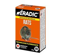 Caussade ERADIC Pâtes Fluorescentes Anti-Rats - 10 Sachets - 150g