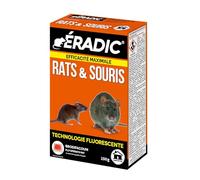 Caussade ERADIC Pâtes Fluorescentes Anti-Rats & Souris - 10 Sachets