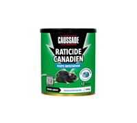 CAUSSADE Raticide Canadien - 12 Blocs Pâtes Flocoumafen - 300g