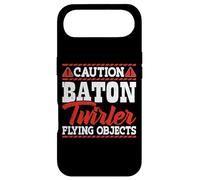 Caution Baton Twirler Flying Objects Coque pour iPhone Air