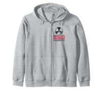 Caution I'm Radioactive Cancer Awareness & Radiothérapie Sweat à Capuche