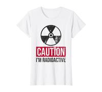 Caution I'm Radioactive Cancer Awareness & Radiothérapie T-Shirt Graphique avec Valeur