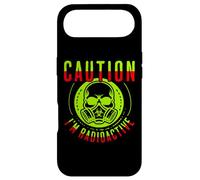 Caution I'm Radioactive Funny Cancer Warrior Chemo Radiation Coque pour iPhone Air