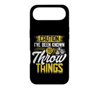 Caution I've Been Known to Throw Things Coque pour iPhone Air
