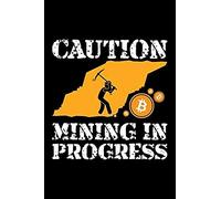 Caution Mining In Progress: Blank Paper Sketch Book - Artist Sketch Pad Journal For Sketching, Doodling, Drawing, Painting Or Writing