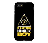 Caution Radioactive Boy Radioactive Triangle de Sensibilisation au Cancer Coque pour iPhone SE (2020) / 7/8