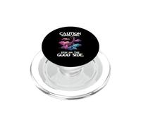 Caution Scorpio Rising Stay on The Good Side PopSockets PopGrip pour MagSafe