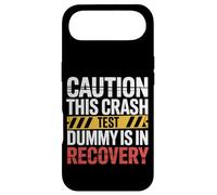 Caution This Crash Test Dummy is in Recovery |- Coque pour iPhone Air