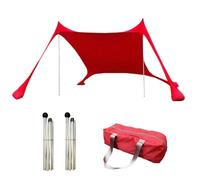 Cauvet de Plage - abri de Plage | Refuge Solaire | Sun Shade abrite Tente pour extérieur | Cauve de terrasse résistante aux UV étanche, plages de Vacances en Vacances, Teintes pour Les Cartes d'auto