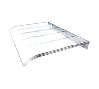 Cauvet De Pluie Porte D'entrée - La Fenêtre Shade Sun, Refuge Extérieur Résistant À L'impect | Couverture du Panneau Transparent avec Cadre Solide, Protection Contre Tête Météorologique Po