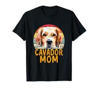 Cavador Dog Mom Retro Vintage Funny Mes Chiens sont Mon Cardio T-Shirt