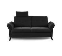 CAVADORE Canapé 3 Places Grönland scandinave 3 Places avec Ressorts ensachés, réglage de Profondeur d'assise + têtière / 193x90x102 / Tissage Plat