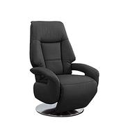 CAVADORE Edinburgh Canapé en Cuir Noir Taille M