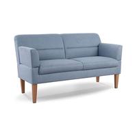 CAVADORE Kira Canapé en Tissu Bleu Clair 176 x 94 x 81 cm