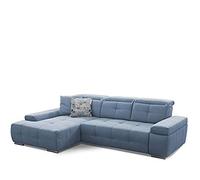 Cavadore Mistrel Coin à Ressorts ondulés Olympia Bleu Clair 273 x 77 x 173